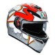 K3 Sv Bubble Gray White Red