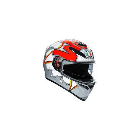 K3 Sv Bubble Gray White Red