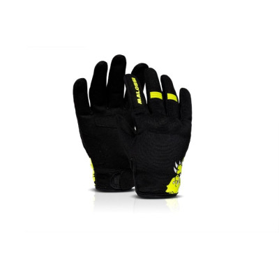 M-Gloves nero-giallo