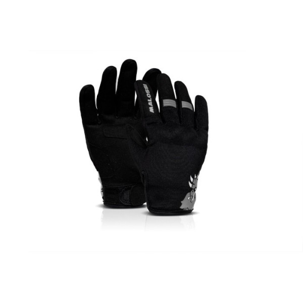 M-Gloves nero-grigio