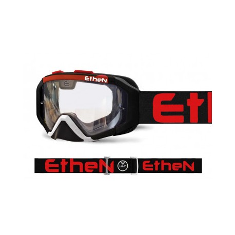 Maschera Enduro 05R Nero Rosso