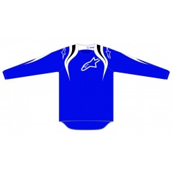 Fluid Narin jersey Blue Ray White