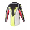 Fluid Agent Jersey Black Mars Red Yellow Fluo