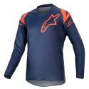 Youth Racer Narin Jersey Nigth Navy Hot Orange