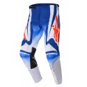 Racer Semi Pants Blue Hot Orange