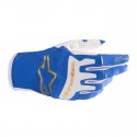 Techstar Gloves Ucla Blue Brushed Gold