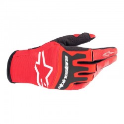 Techstar Gloves Mars Red Black
