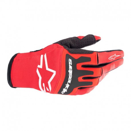 Techstar Gloves Mars Red Black