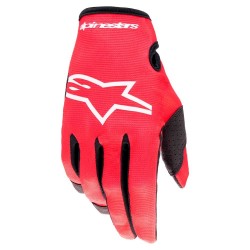 Radar Gloves Mars Red White