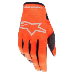 Radar Gloves Hot Orange Black