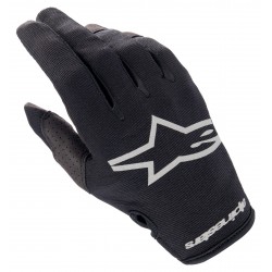 Radar Glove Black Brushed Silver