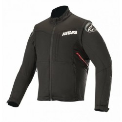 Session Race Jacket Black Red