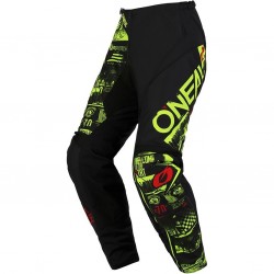 Element Pants V23 Attack Black Neon Yellow