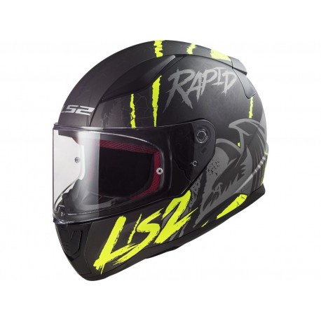FF353 Rapid Raven Black Silver Yellow