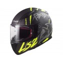 FF353 Rapid Raven Black Silver Yellow