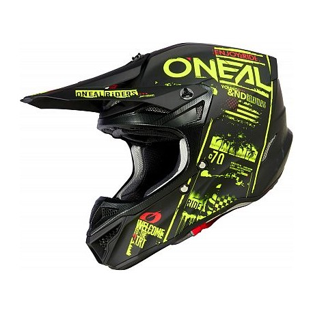 5SRS Polyacrylite Attack V.23 Black Neon Yellow