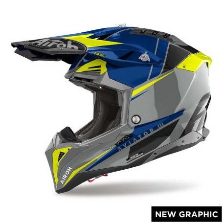Aviator 3 Push Blue Gloss