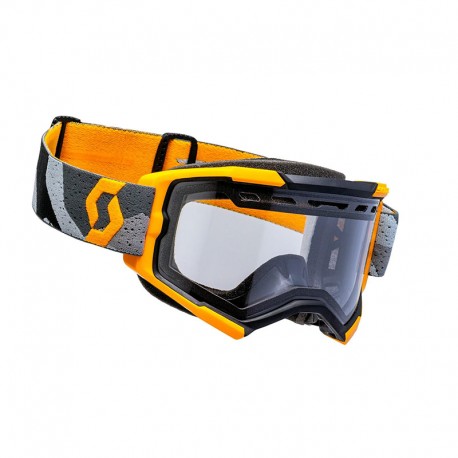 Fury Enduro Cam Gray Yellow Lente Chiara