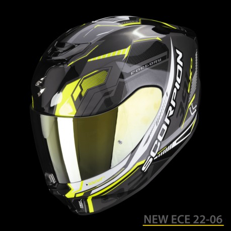 EXO-391 Haut Nero Argento Giallo Neon