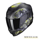 EXO-520 Evo Air Merlose Nero Opaco Giallo