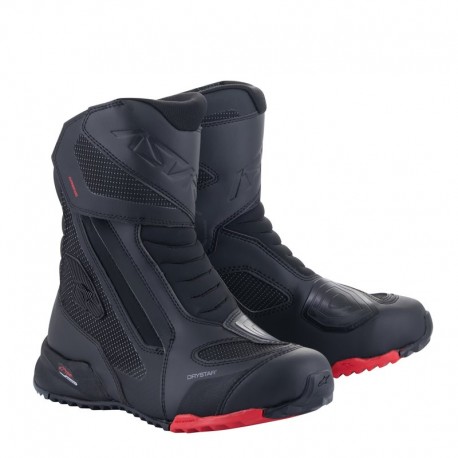 RT-7 Drystar Boot Black Red