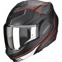 Exo Tech Animo Nero Opaco Rosso
