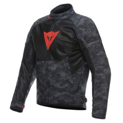 Ignite Air Tex Jacket Camo Gray Black Fluo Red