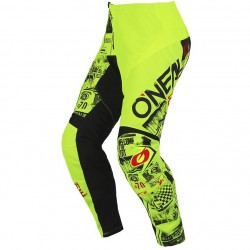 Element Pant Racewear V.24 Black Neon Yellow