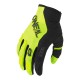 Element Gloves Racewear Black Neon Yellow