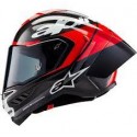 SR10 Element Black Carbon Bright Red White Glossy