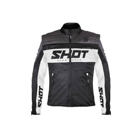Softshell Jacket Lite 3.0 Black White