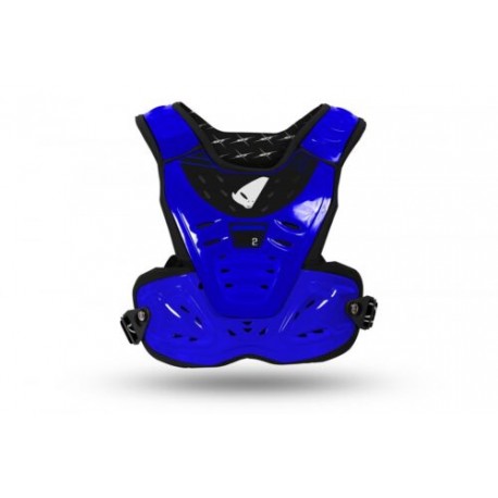 PETTORINA MOTOCROSS REACTOR 2 EVOLUTION BLU E GIALLO FLUO