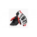 Ritmo Gloves Black Neon Red