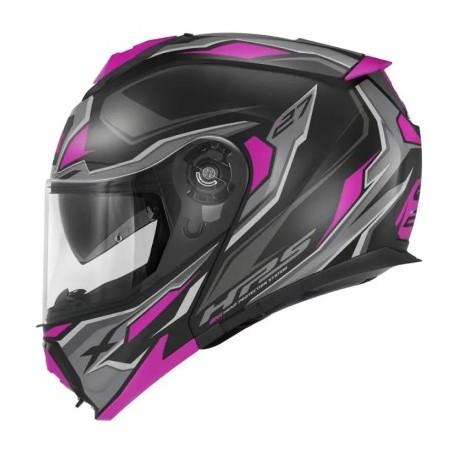 HX27 Matt Black Titanium Fucsia