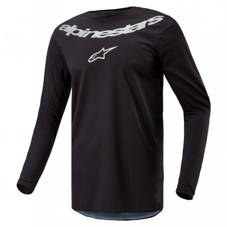 Fluid Graphite Jersey Black Silver