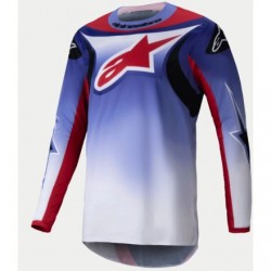 Fluid Wurx Jersey Purple Bright Red
