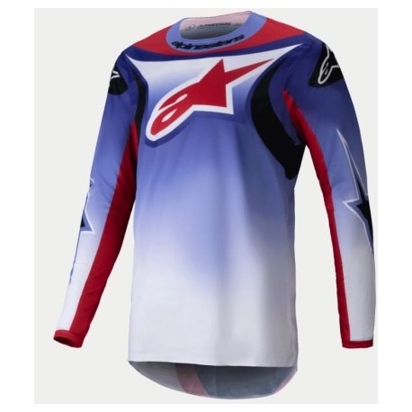 Fluid Wurx Jersey Purple Bright Red