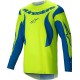 Fluid Haul Jersey Yellow Fluo Blue