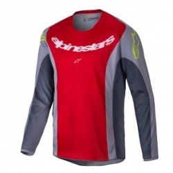 Techstar Melt Jersey Bright Red Gray