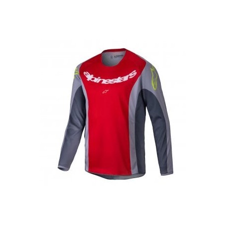 Techstar Melt Jersey Bright Red Gray