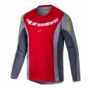 Techstar Melt Jersey Bright Red Gray