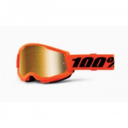 Strata 2 Neon Orange Lente Specchio Oro