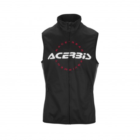 Vest Softshell linear Grigio Nero