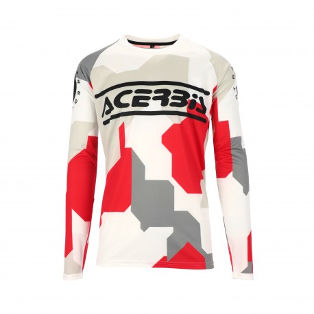Mx Linear Sumbawa Jersey Bianco Grigio
