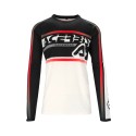Linear Lugo Jersey Bianco Nero