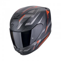 Exo-391 Aaxo Nero Opaco Rosso