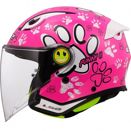 OF622 Funny 2 Paws Pink