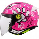 OF622 Funny 2 Paws Pink