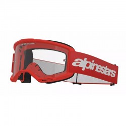 Vision 3 Wordmark Red Clear