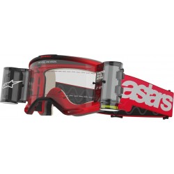 Vision 5 Blaze Red Clear Roll Off
